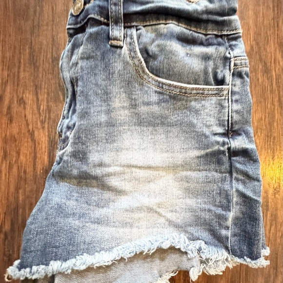 Kancan Size 7- pre loved-Denim Frayed Hem Women's Shorts - Picture 8 of 11